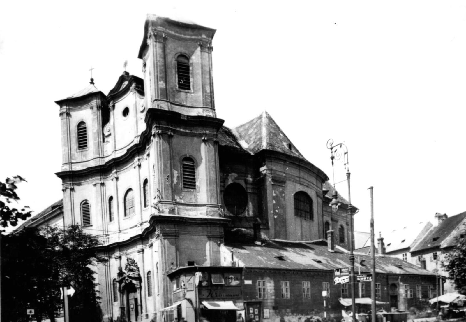 Kostol trinitárov v 1930